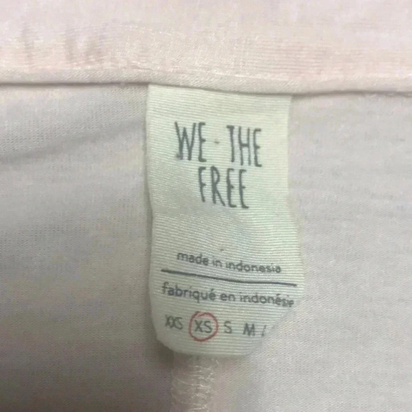 Free People Can't Fool Me Peach Top, Size XS - Picture 5 of 7